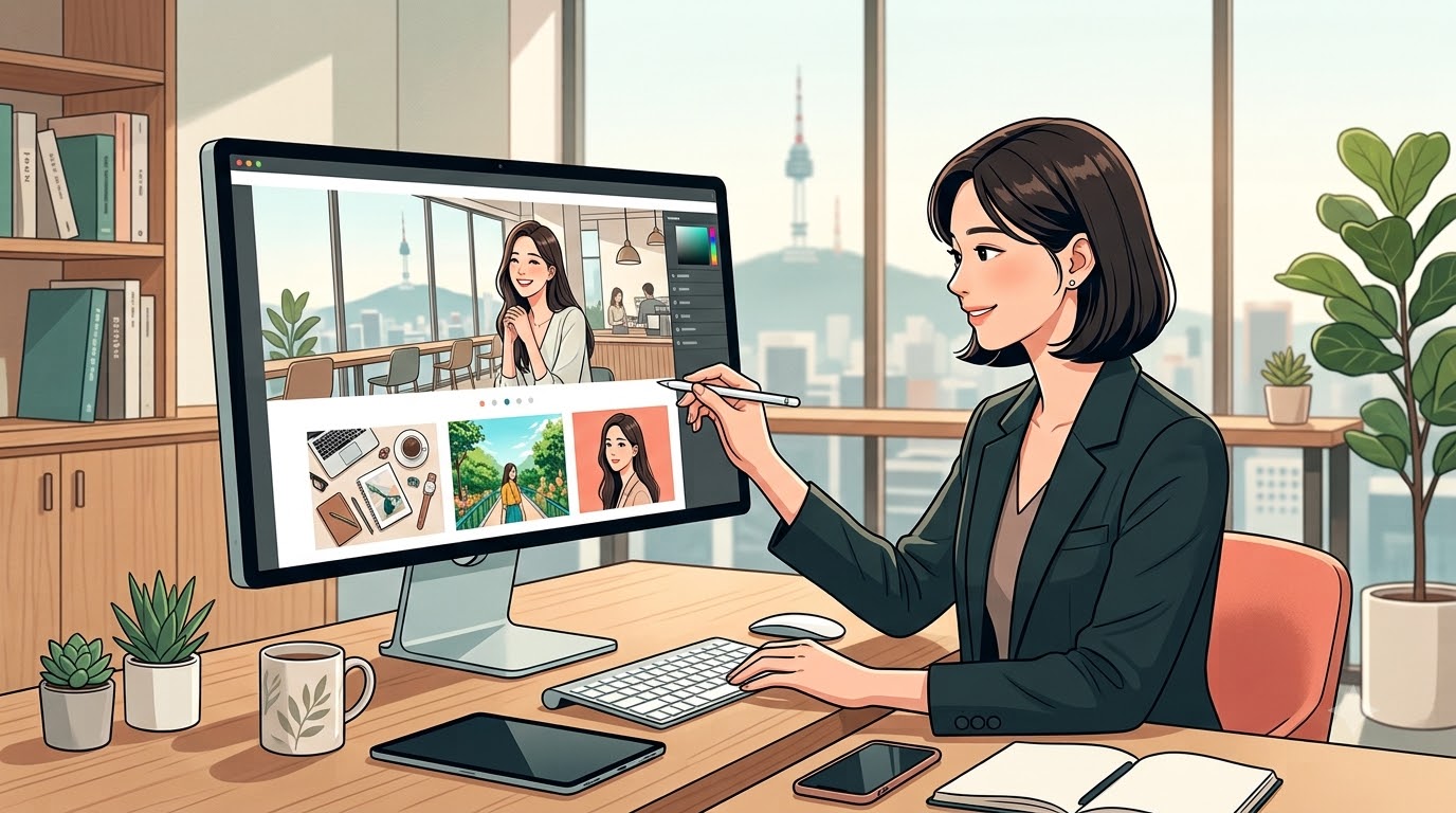 대표 사진과 소개글은 무엇을 보여줘야 하나요?