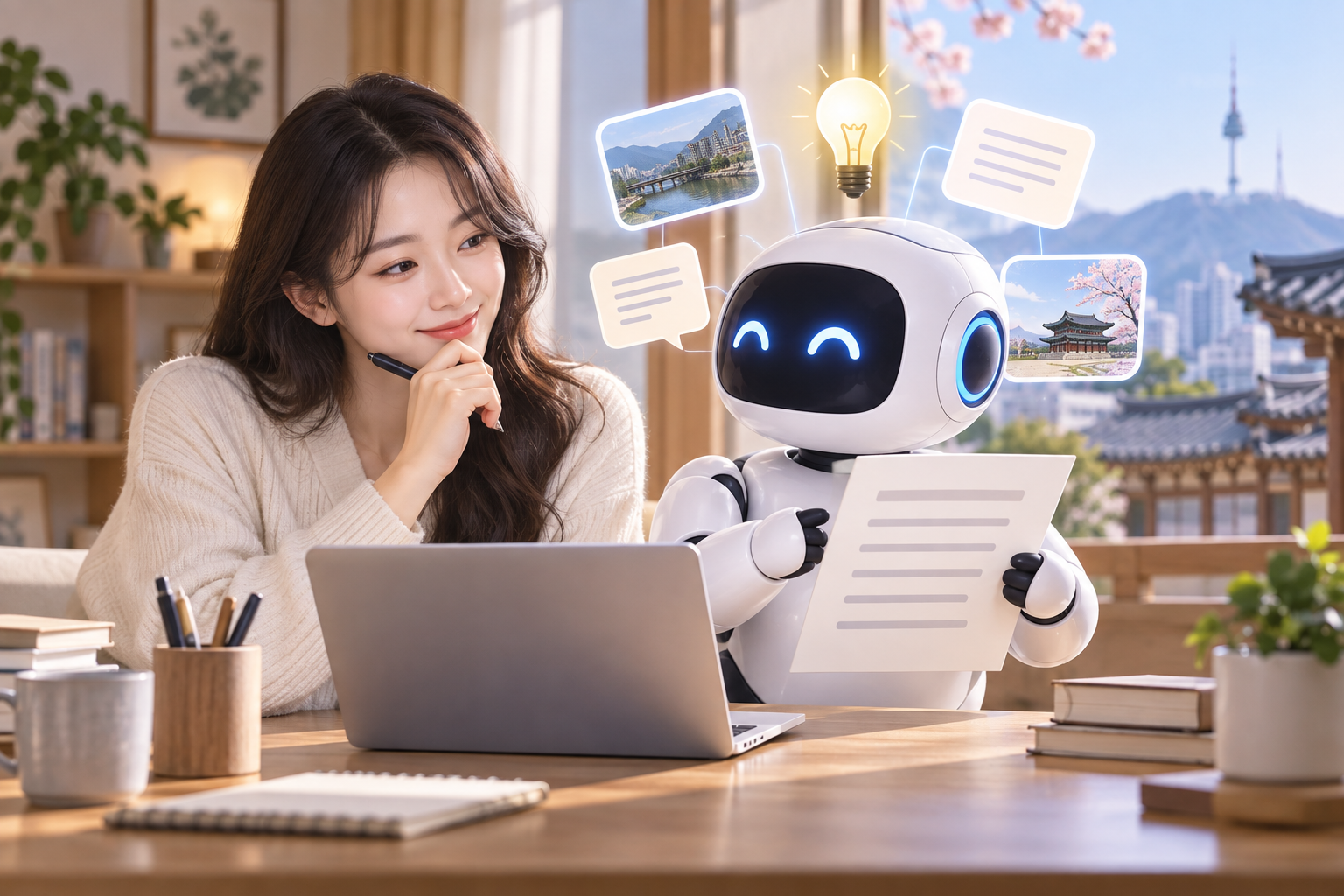AI 자동 글쓰기 요청문은 어떻게 쓰나요?