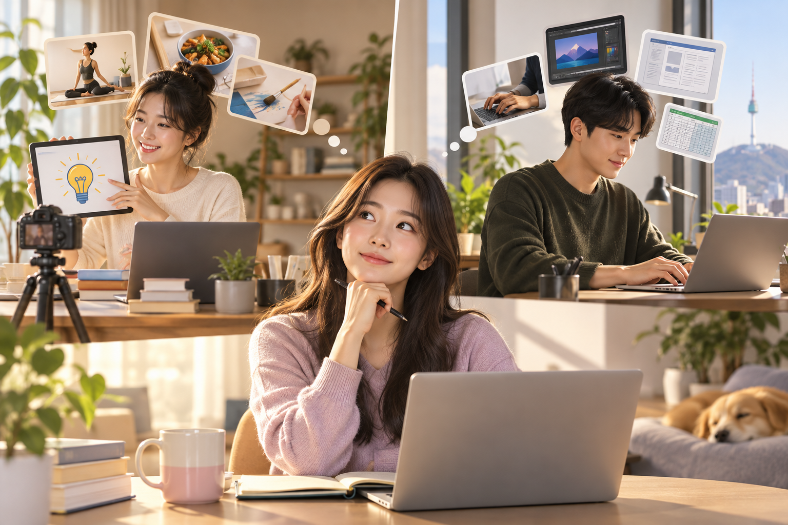 초보자 유형별 추천: 무자본 지식 판매 vs 단순 외주 작업