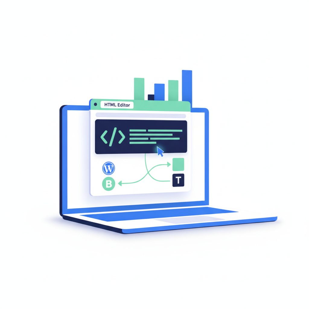워드프레스·블로그스팟·티스토리에 HTML 코드 붙여넣는 법